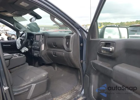 2021 Chevrolet Silverado 1500 из США, поврежденный, VIN 1GCPYBEK9MZ303079